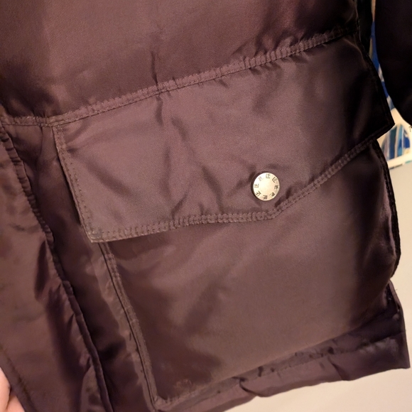 LONDON FOG Tower XL Chocolate Brown Down PUFFER Jacket XL - Picture 6 of 13